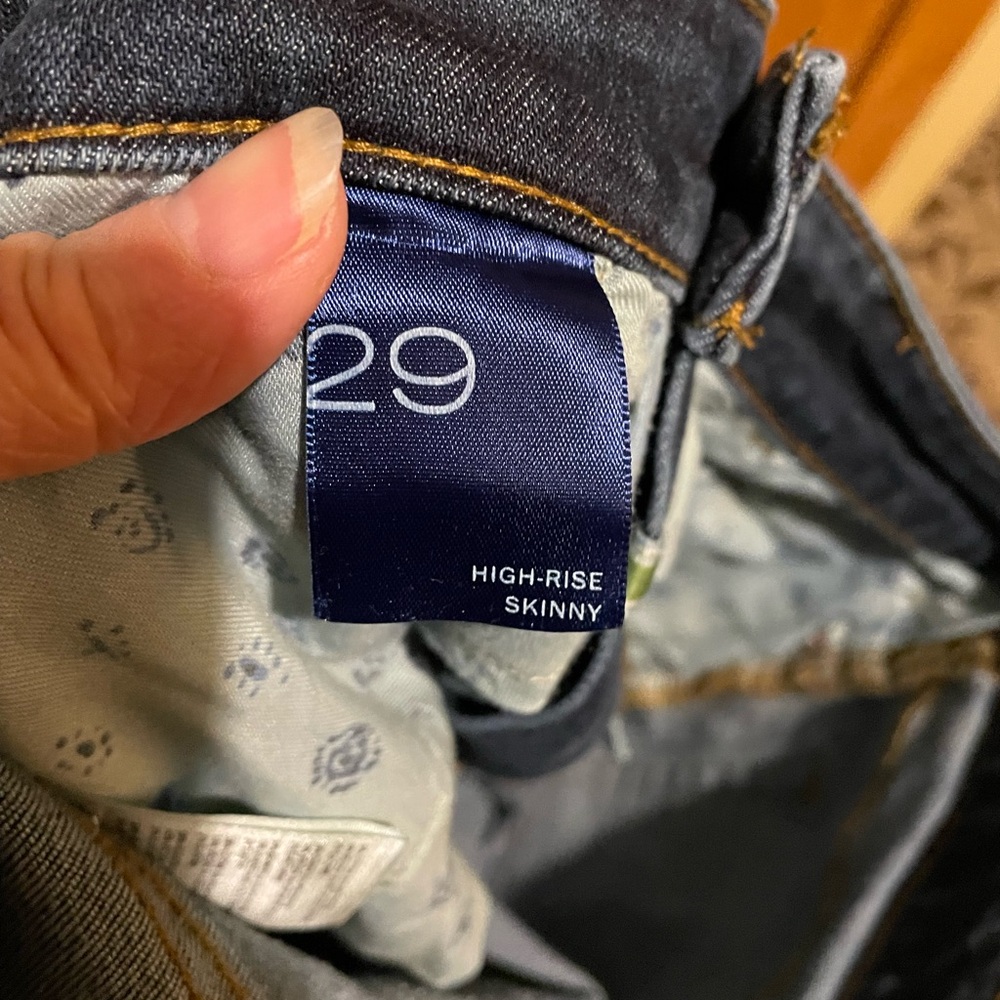 Anthropologie Pilcro High Rise Skinny Jeans - Picture 7 of 9